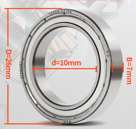 Thin Wall Deep Groove Ball Bearing Series