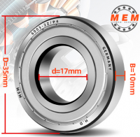 Maintenance-Free Deep Groove Ball Bearing Series